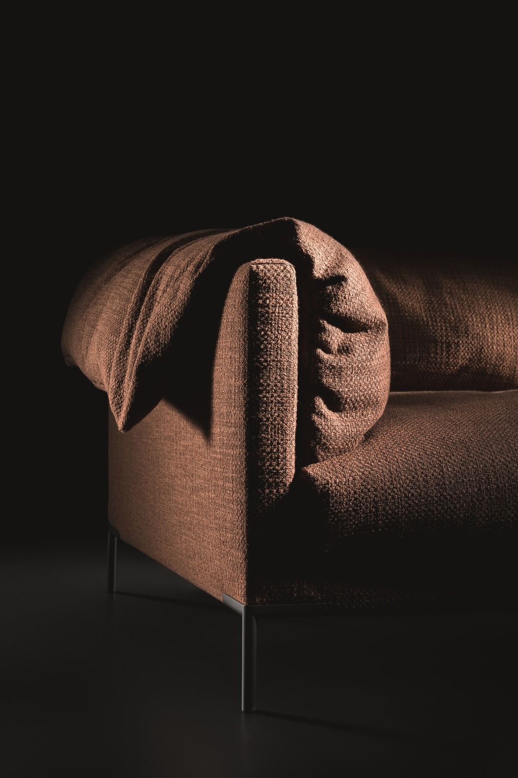 Drop hjørnesofa med chaiselongue, Ditre Italia