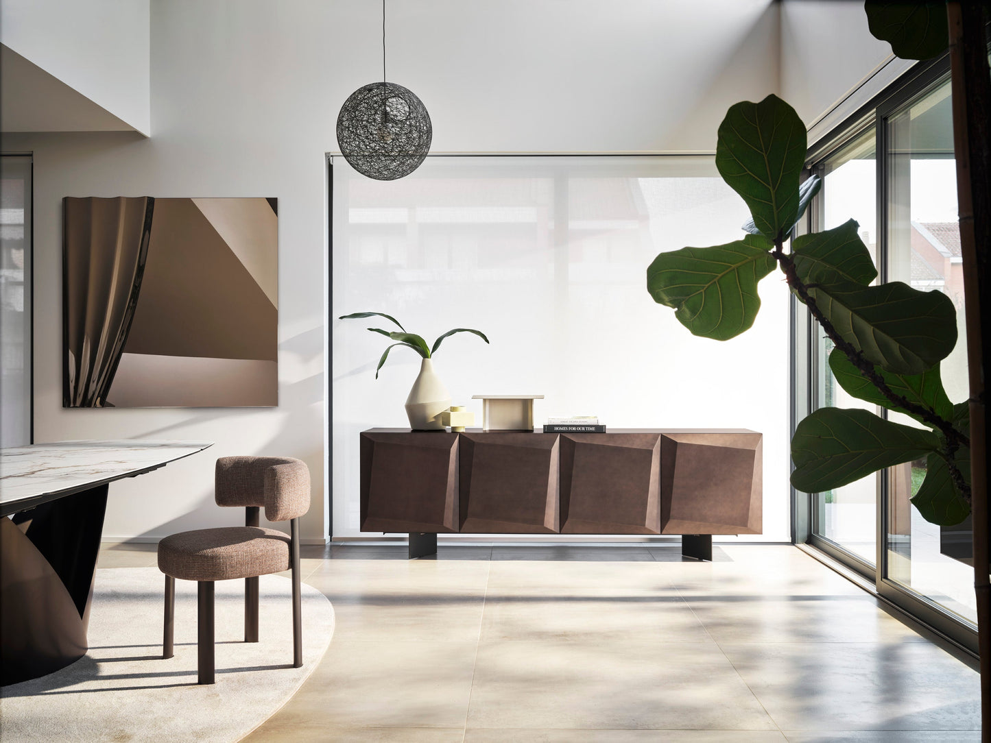 Glen spisestuestol med metallben, Nyhet, en del av kategorien spisestuestol - At Home Interiør