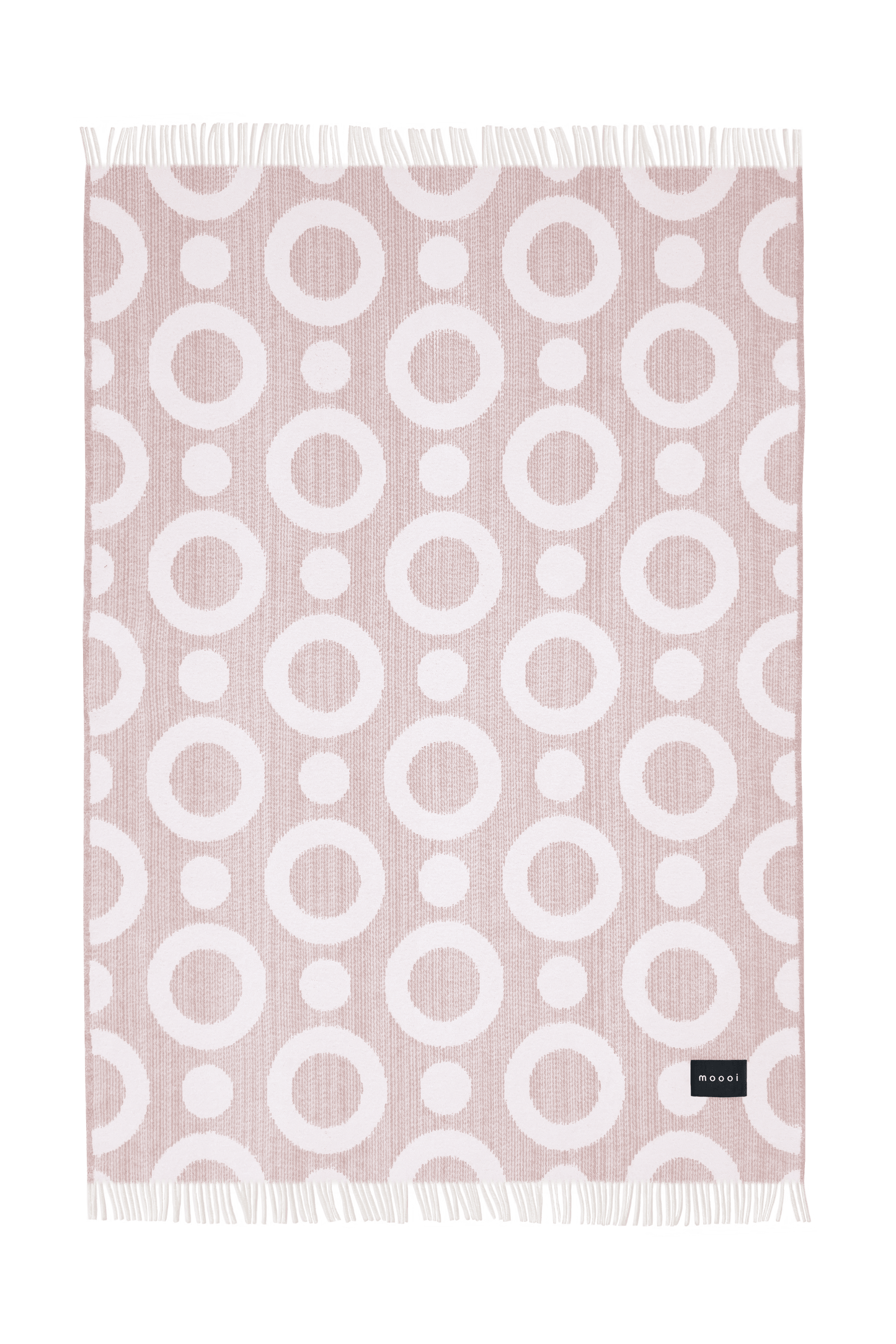 Moooi Umbrella Squid Ullpledd Dusty Pink, en del av kategorien Pledd - At Home Interiør