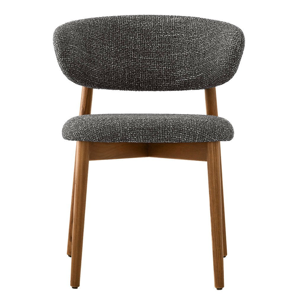 Oleandro stol i grå boucle – spisestol fra Calligaris- At Home Interiør