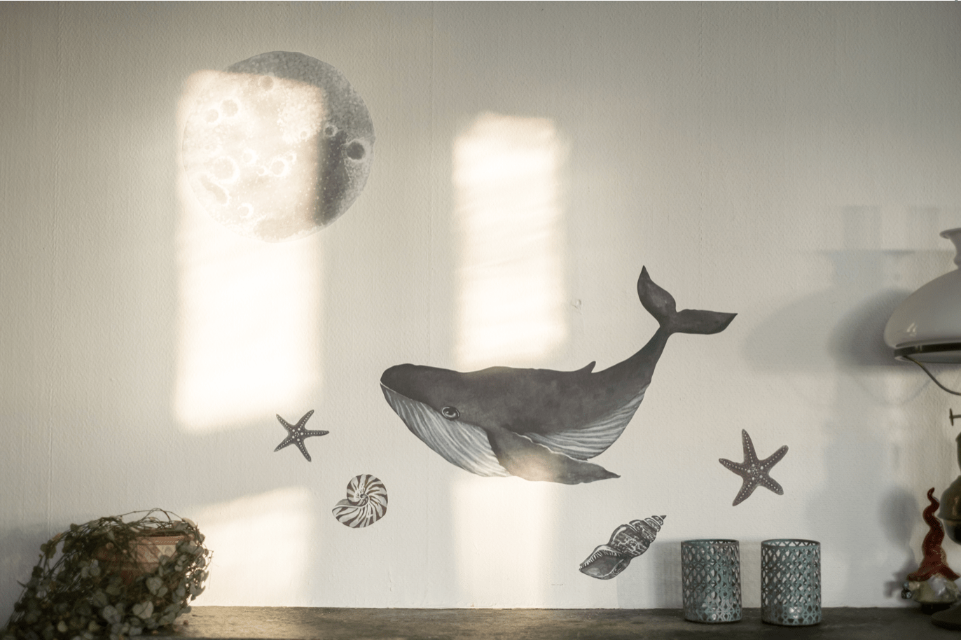 That's Mine Wallsticker Underwater Friends, en del av kategorien Wallstickers - At Home Interiør