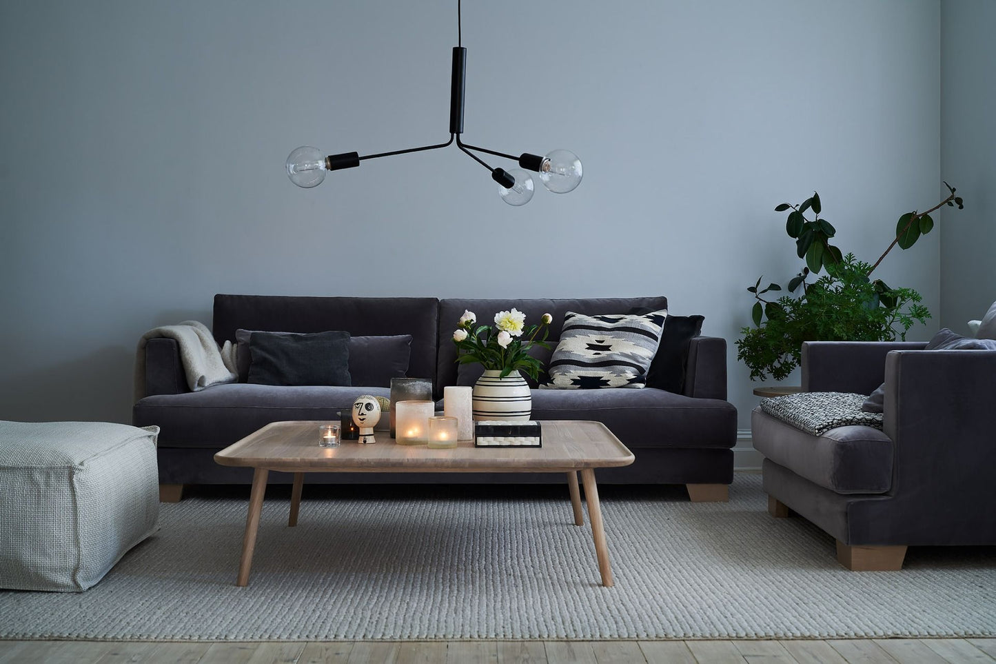 Brandon Puff 95x80, en del av kategorien Puff - At Home Interiør