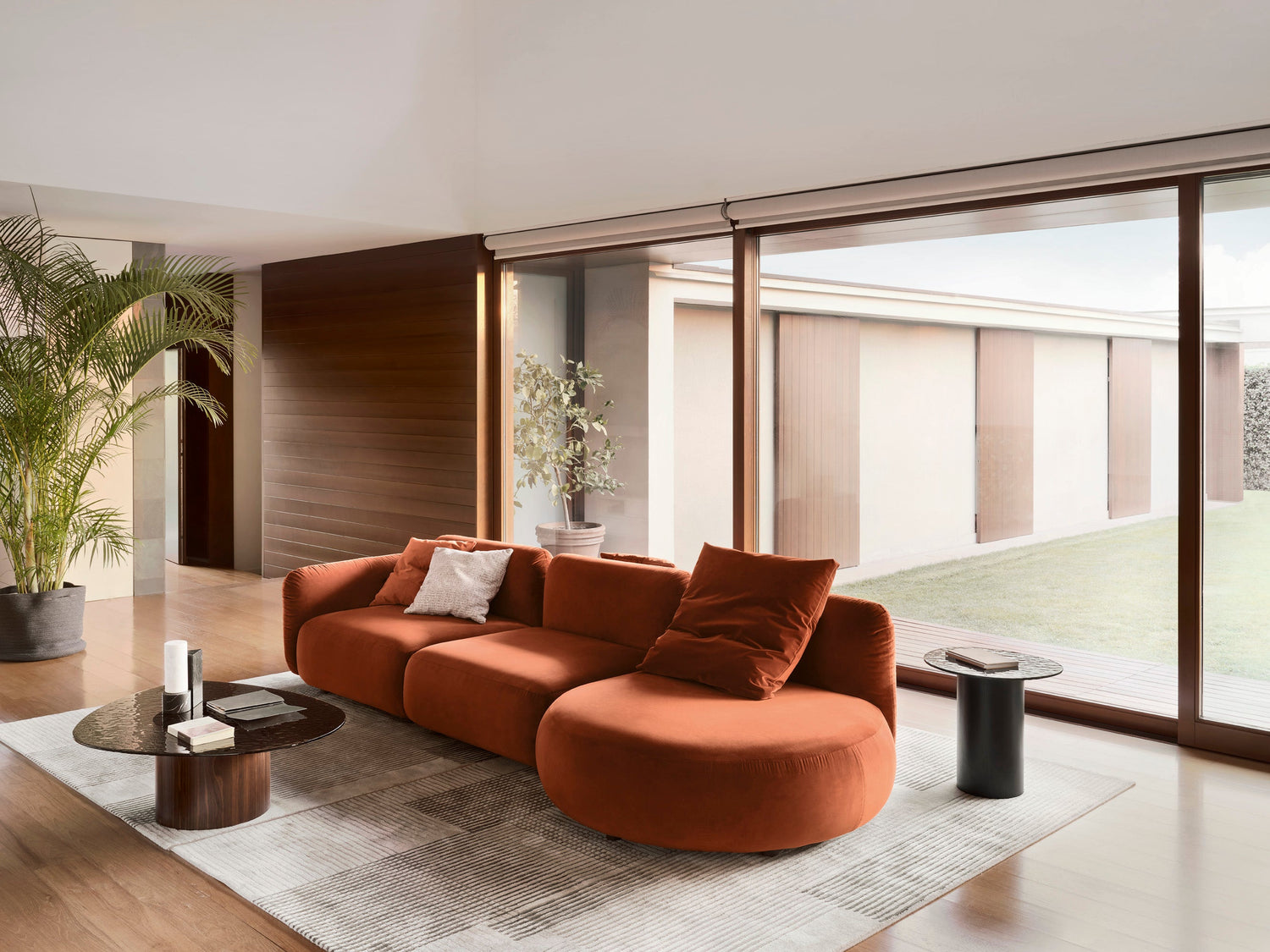 Ginza – en sofa med myke, organiske former og italiensk eleganse