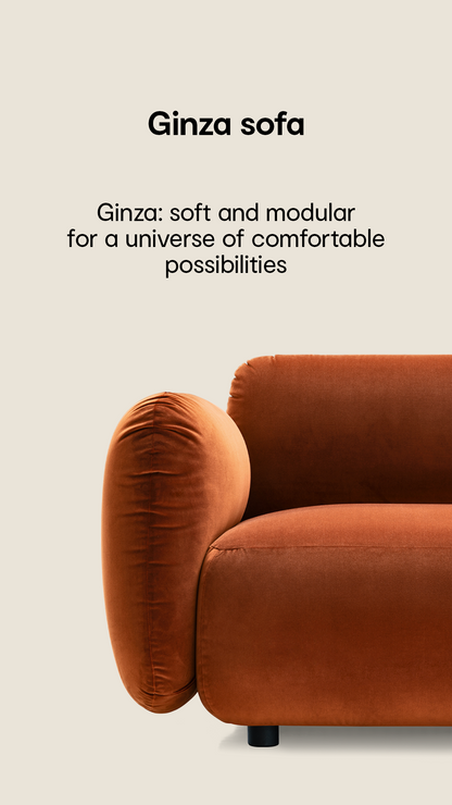 Ginza Sofa oppsett Medium, Vareprøve salg
