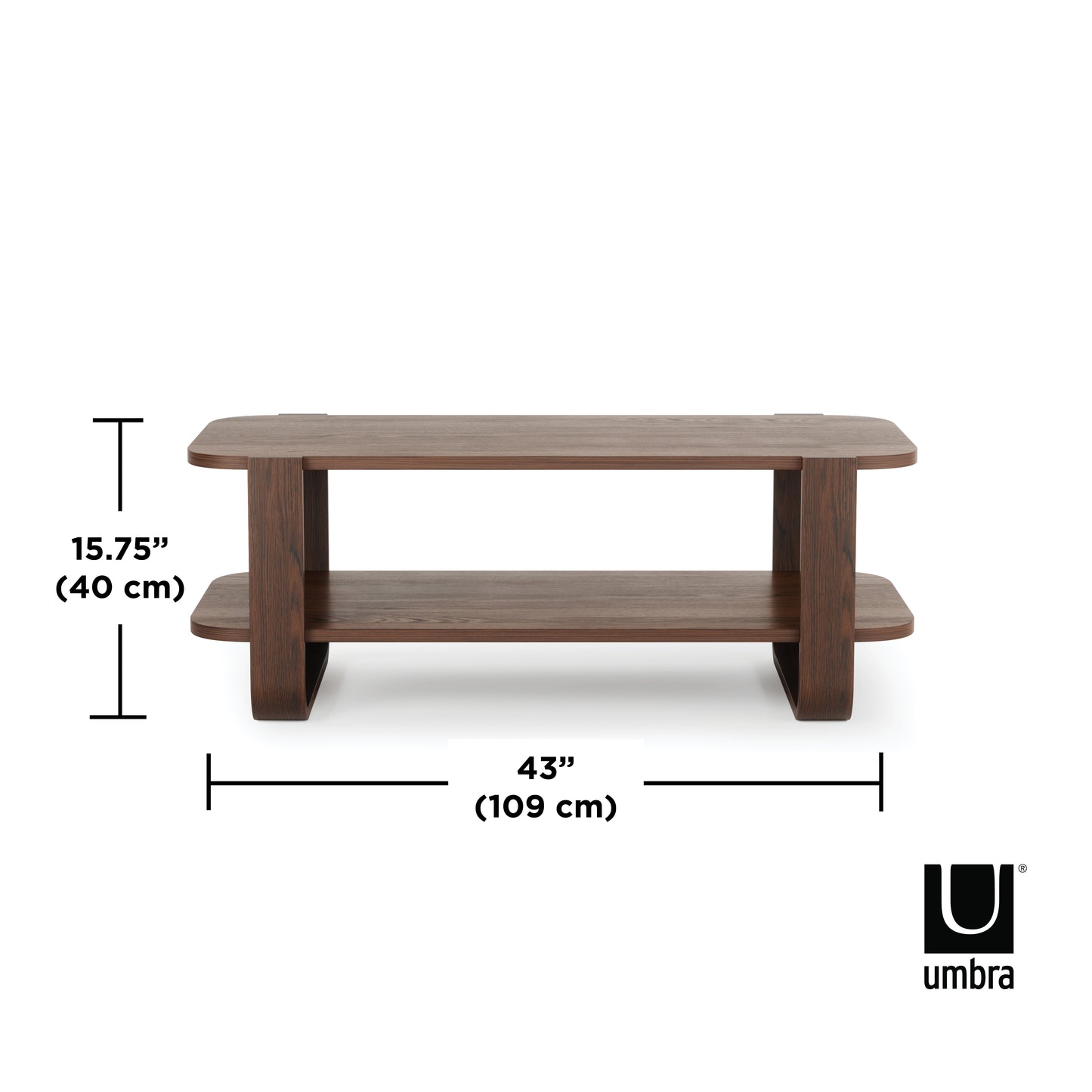 Sofabord Bellwood Aged Walnut, Utstillingsmodell