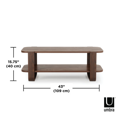 Sofabord Bellwood Aged Walnut, Utstillingsmodell