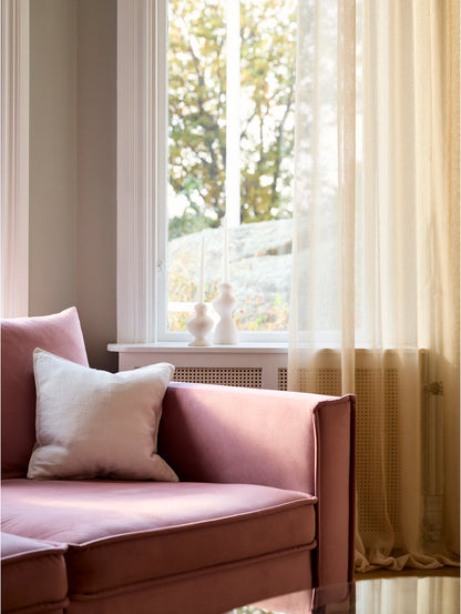 Diana 2-pack gardiner Vanilje