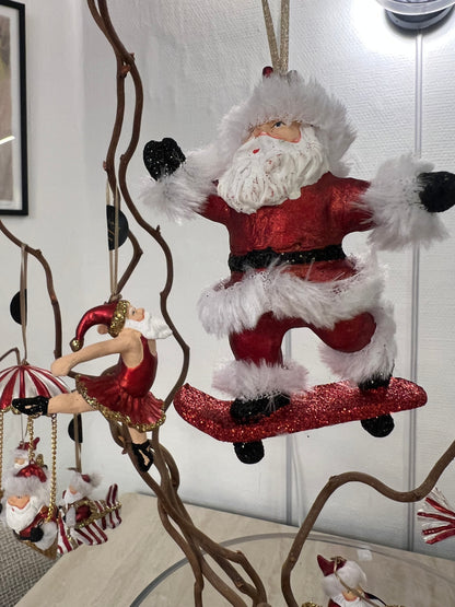 Rullebrett Nisse  Juletrepynt