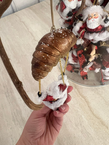 Nissen og croissant, Juletrepynt