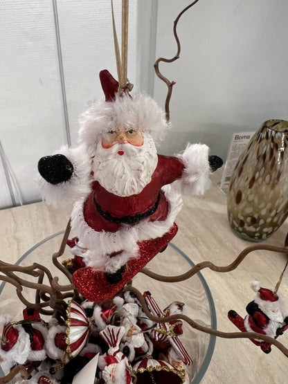 Rullebrett Nisse  Juletrepynt