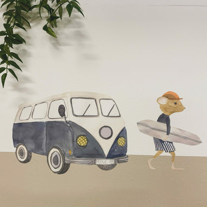 That's Mine Wallsticker Benja The Surfer