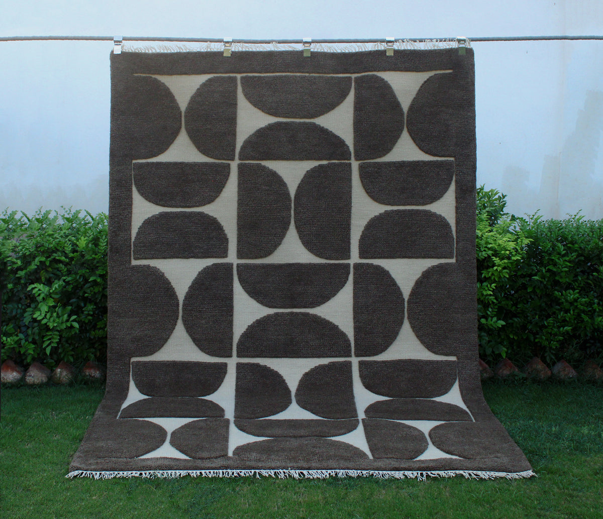 RAEZ 03 Ullteppe - Håndknyttet