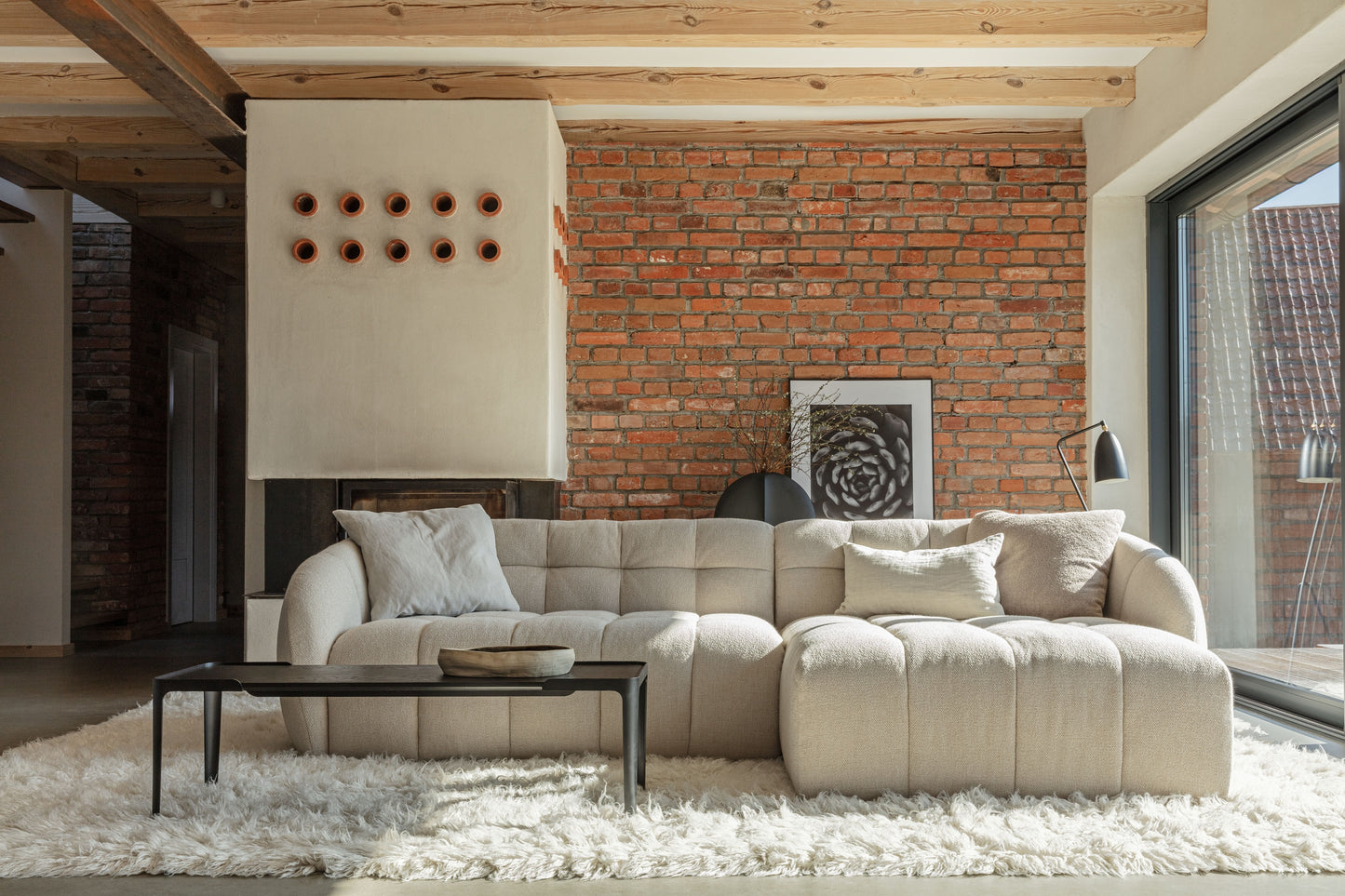 Cube sofa med chaiselounge  272*192