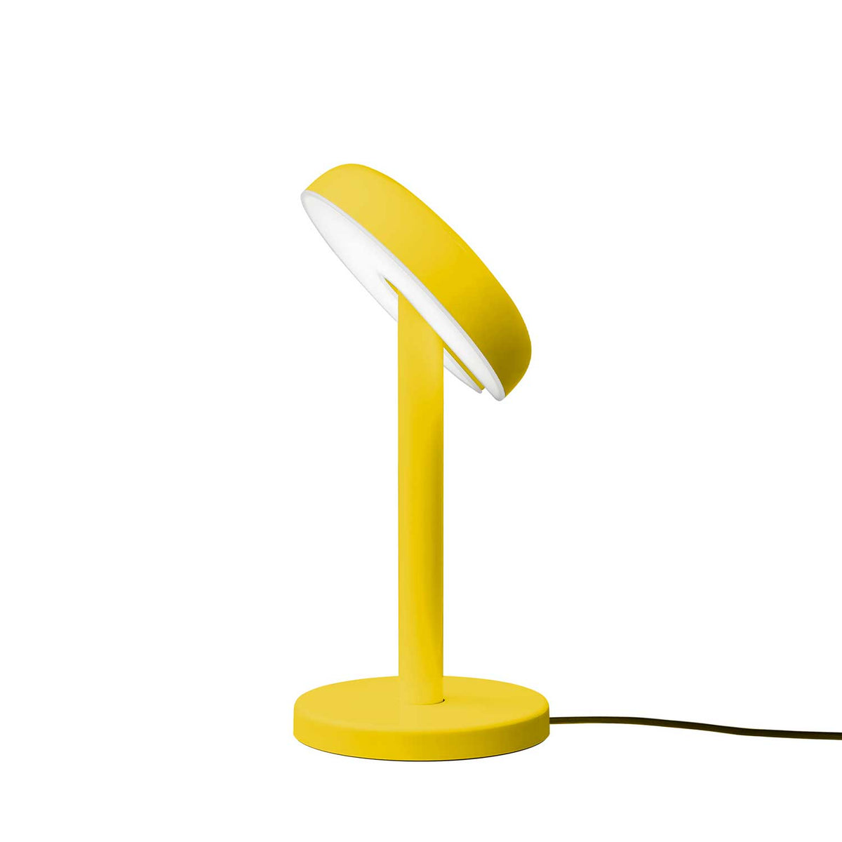 Cabriolette bordlampe i gul fra Martinelli Luce