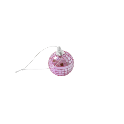 Discokule Rosa, juletrepynt