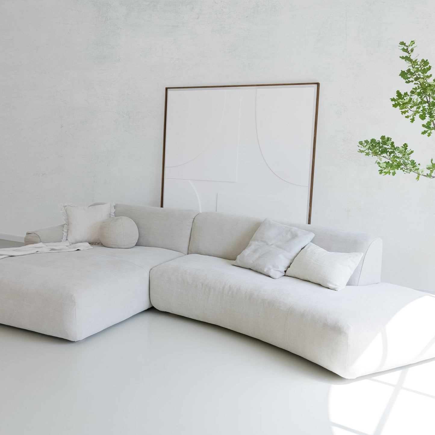 Emily modulsofa med chaiselongue