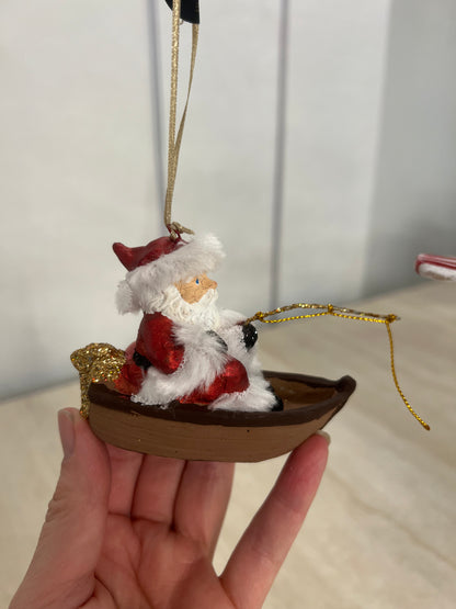 Ro ro til fiskeskjær, Juletrepynt