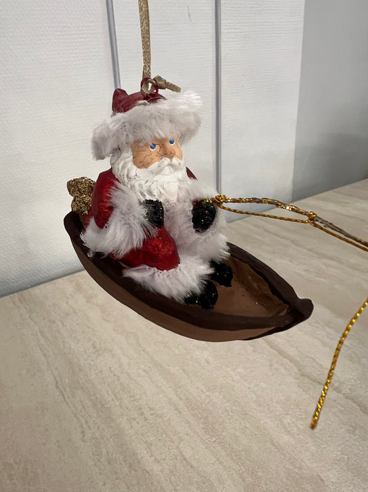 Ro ro til fiskeskjær, Juletrepynt