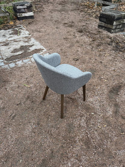 Holly Fab spisestuestol Smoke-Bohemian Grey. På lager