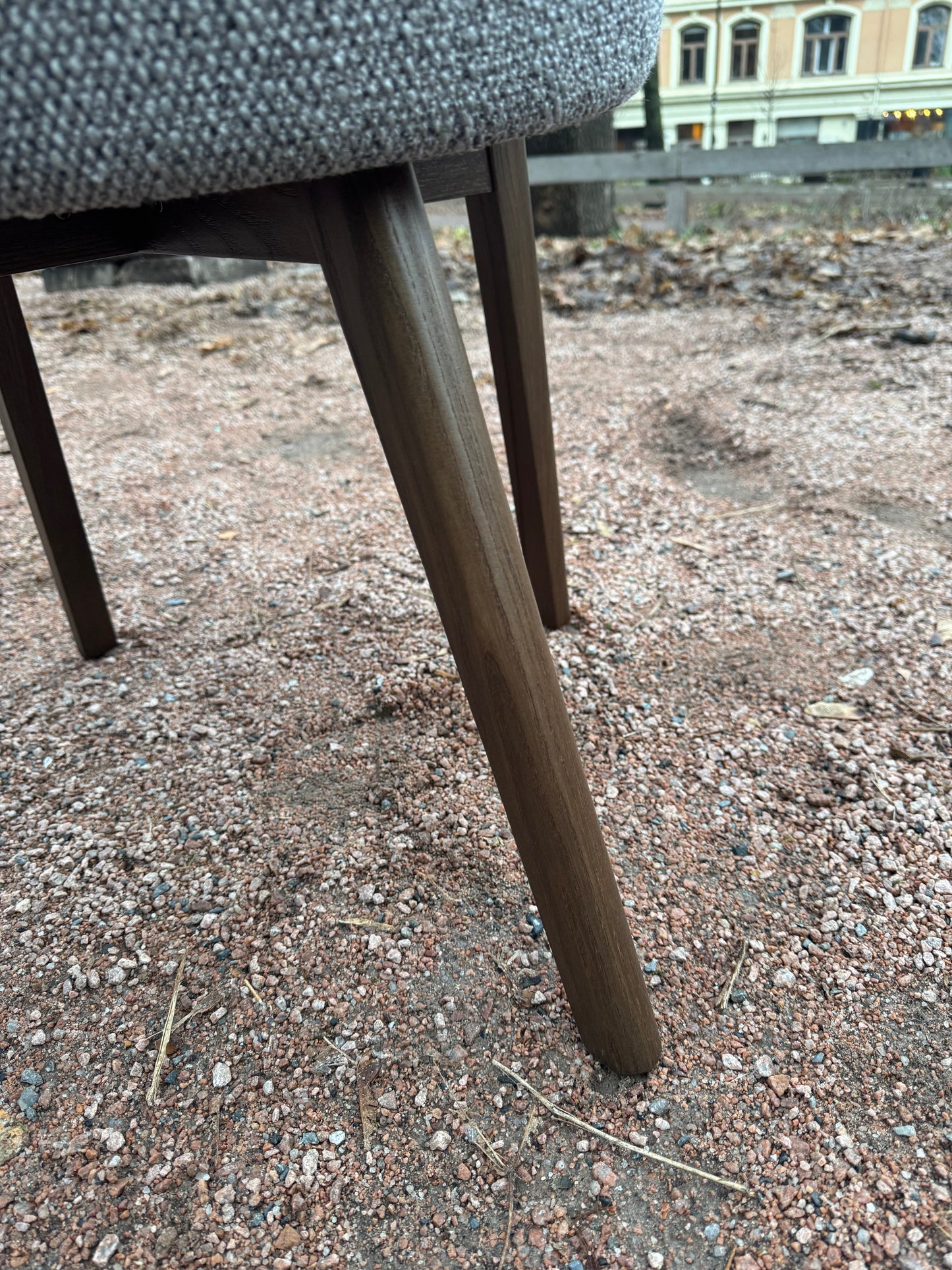 Holly Fab spisestuestol Smoke-Bohemian Grey. På lager