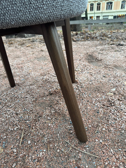 Holly Fab spisestuestol Smoke-Bohemian Grey. På lager