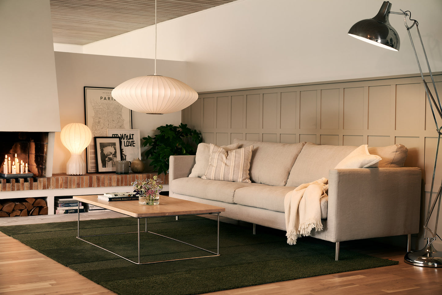 Impulse 4-seter sofa, Tekstilvalg