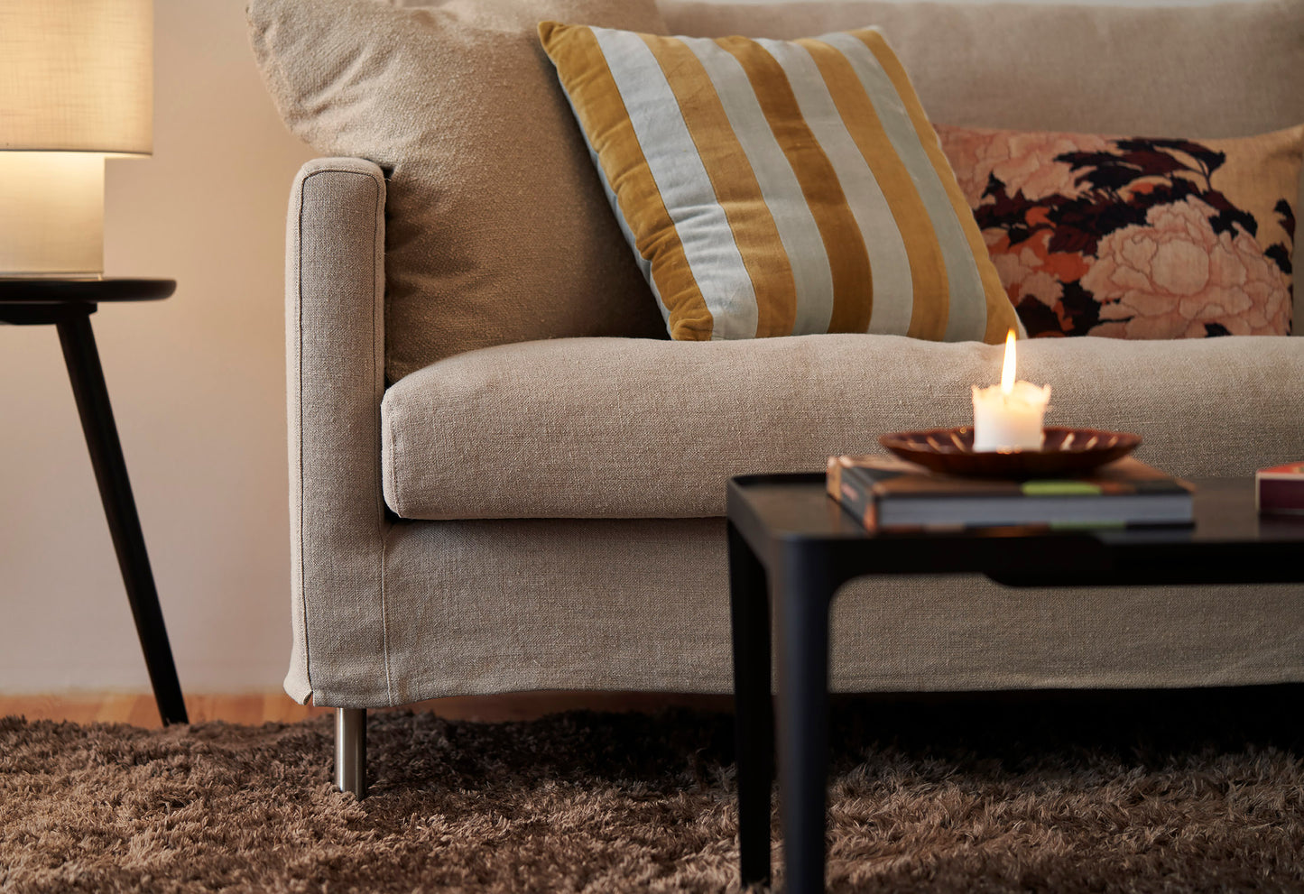 Impulse sofa med divan, Tekstilvalg