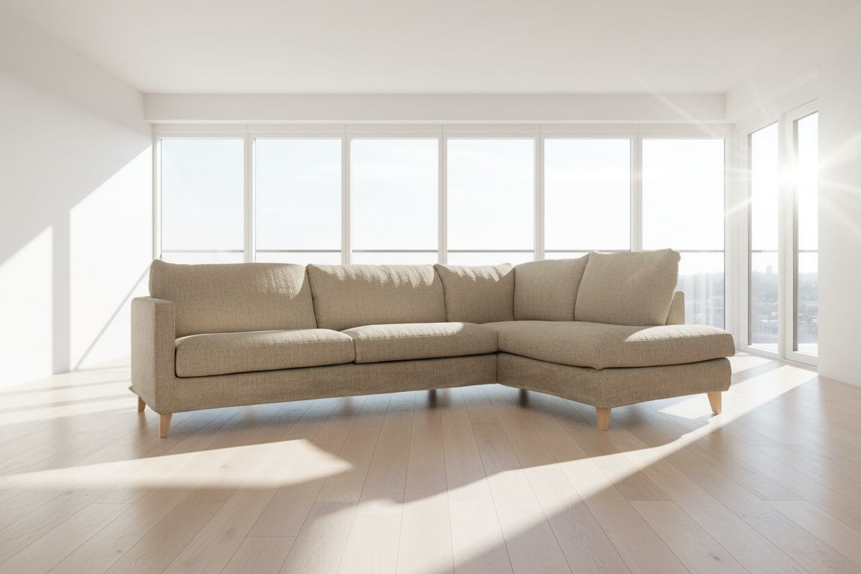 Impulse sofa med divan, Tekstilvalg