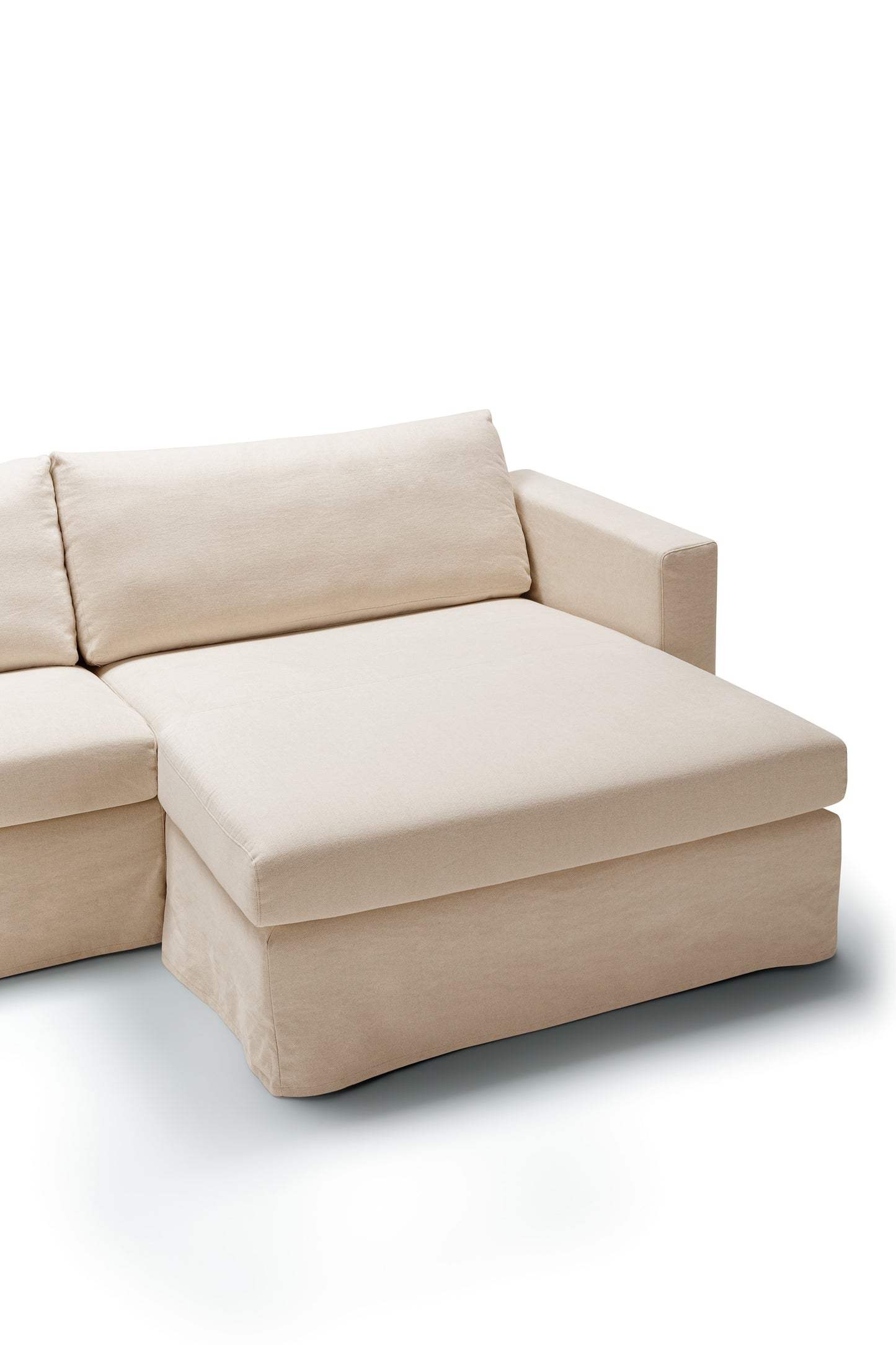 Impulse sofa med sjeselong, Tekstilvalg