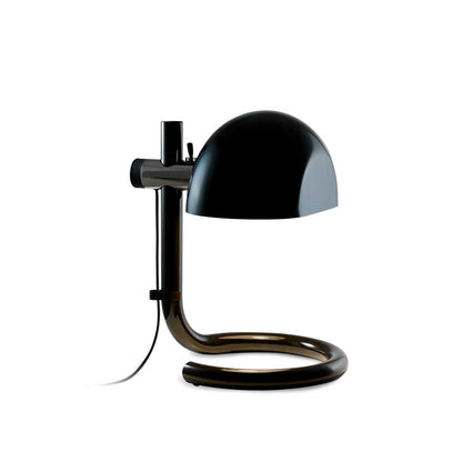Lauro M bordlampe fra Marset i mørk brun og sort