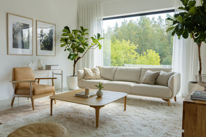Moa 3,5 seter sofa, flere tekstilvalg.