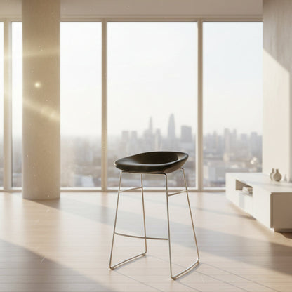 Palm barkrakker i metallben