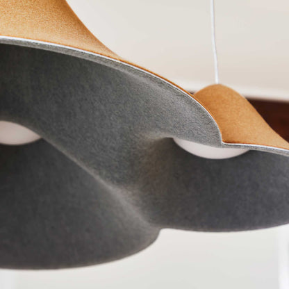 Panorama S Jordgul/Grå Pendel