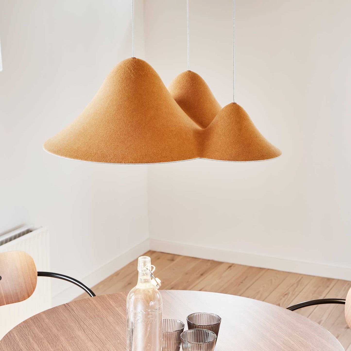 Panorama S Jordgul/Grå Pendel