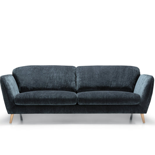 Stella 3 seter sofa, Atropa mørk blå, på lager