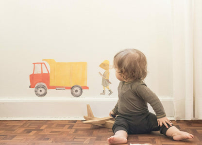 That's Mine Wallsticker Steve The Builder