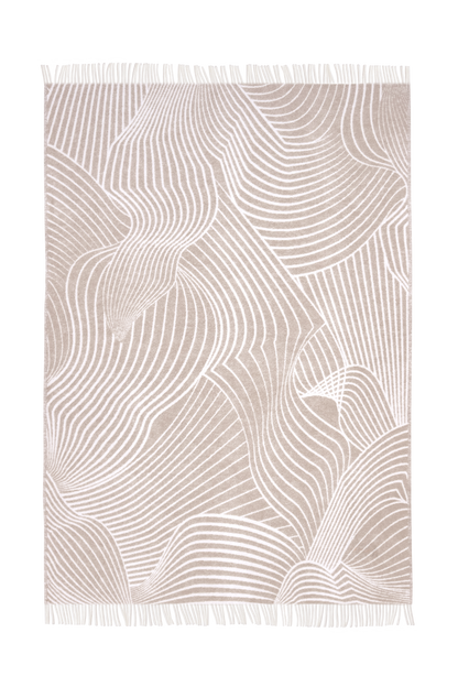Moooi Techno Bee ullpledd Coffee Cream