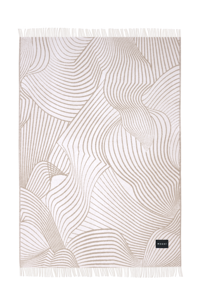 Moooi Techno Bee ullpledd Coffee Cream