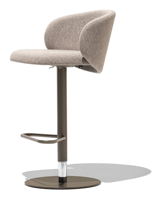 Tuka Soft barstol med gaslift – Connubia design