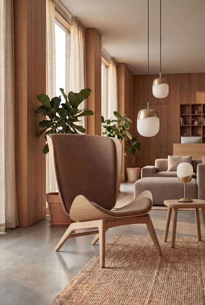 The Reader, wing chair Lenestol