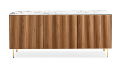 Vertical sjenk Canaletto/ sort spilefronter 181/241 cm