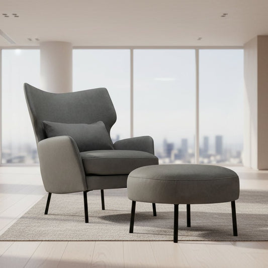 Alex lenestol skinn – @HOME Interiør Oslo