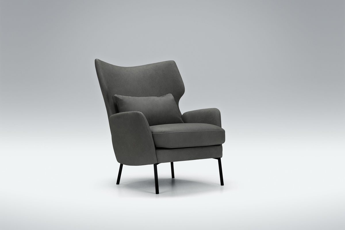 Alex lenestol skinn med god sittekomfort – @HOME Oslo