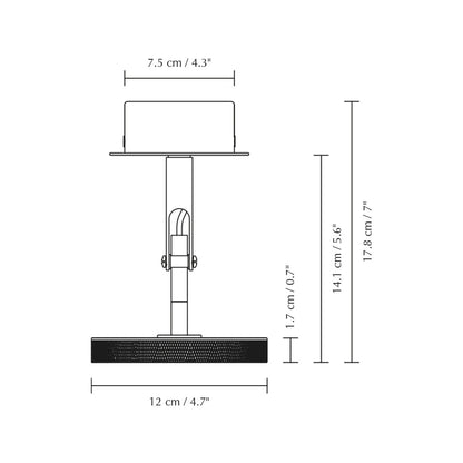 Asteria spot lamp, en del av kategorien Vegglampe - At Home Interiør