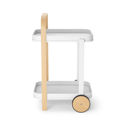 Bar - og oppbevaringsvogn, hvit Bellwood – elegant og allsidig, en del av kategorien - At Home Interiør