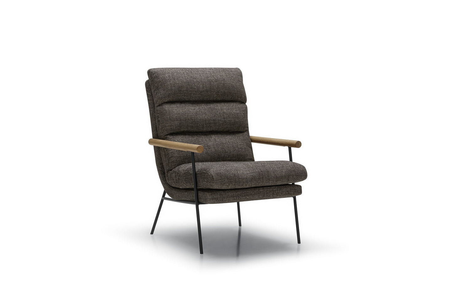 Bill Lenestol Høy rygg Tekstil, en del av kategorien Lenestol - At Home Interiør