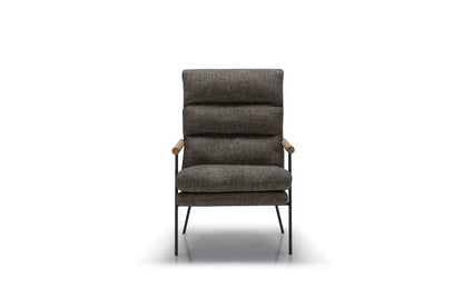 Bill Lenestol Høy rygg Tekstil, en del av kategorien Lenestol - At Home Interiør