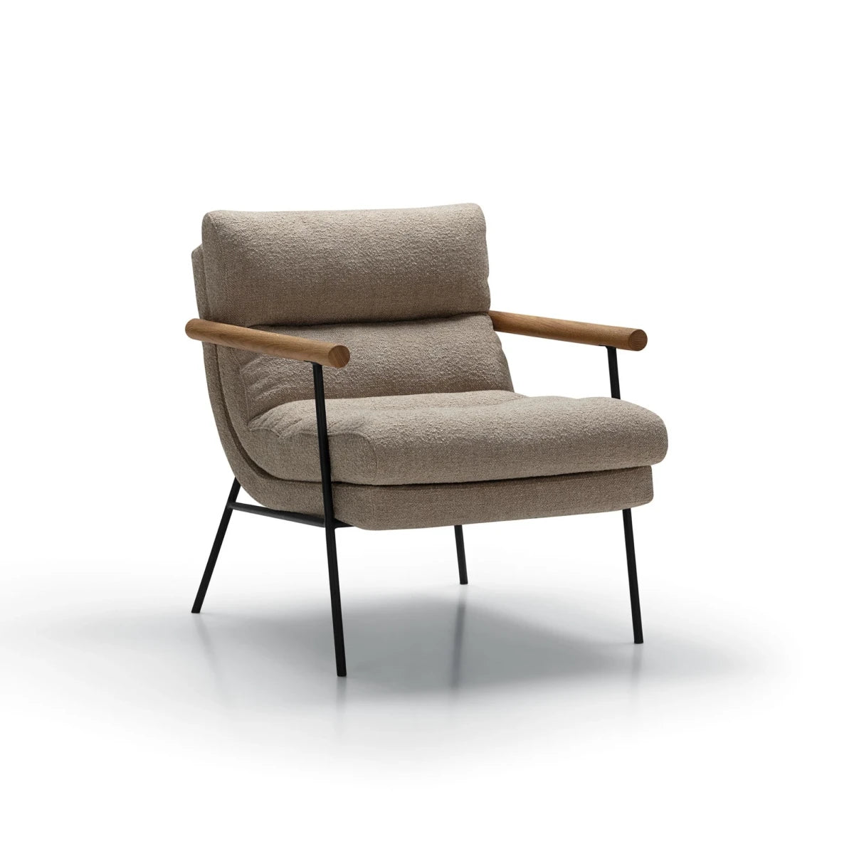 Bill Lenestol Lav rygg Tekstil, en del av kategorien Lenestol - At Home Interiør