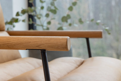 Bill lenestol skinn, en del av kategorien Lenestol - At Home Interiør