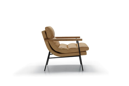 Bill lenestol skinn, en del av kategorien Lenestol - At Home Interiør